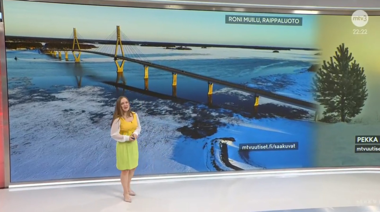 MTV Uutisten Säälähetys - Raippaluodon silta